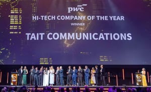 Tait Communications named NZ Hi-Tech Company of the Year