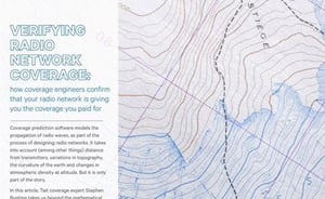 Verifying Radio Network Coverage